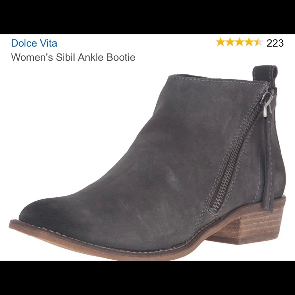 Dolce Vita Sibil  Suede Ankle Bootie